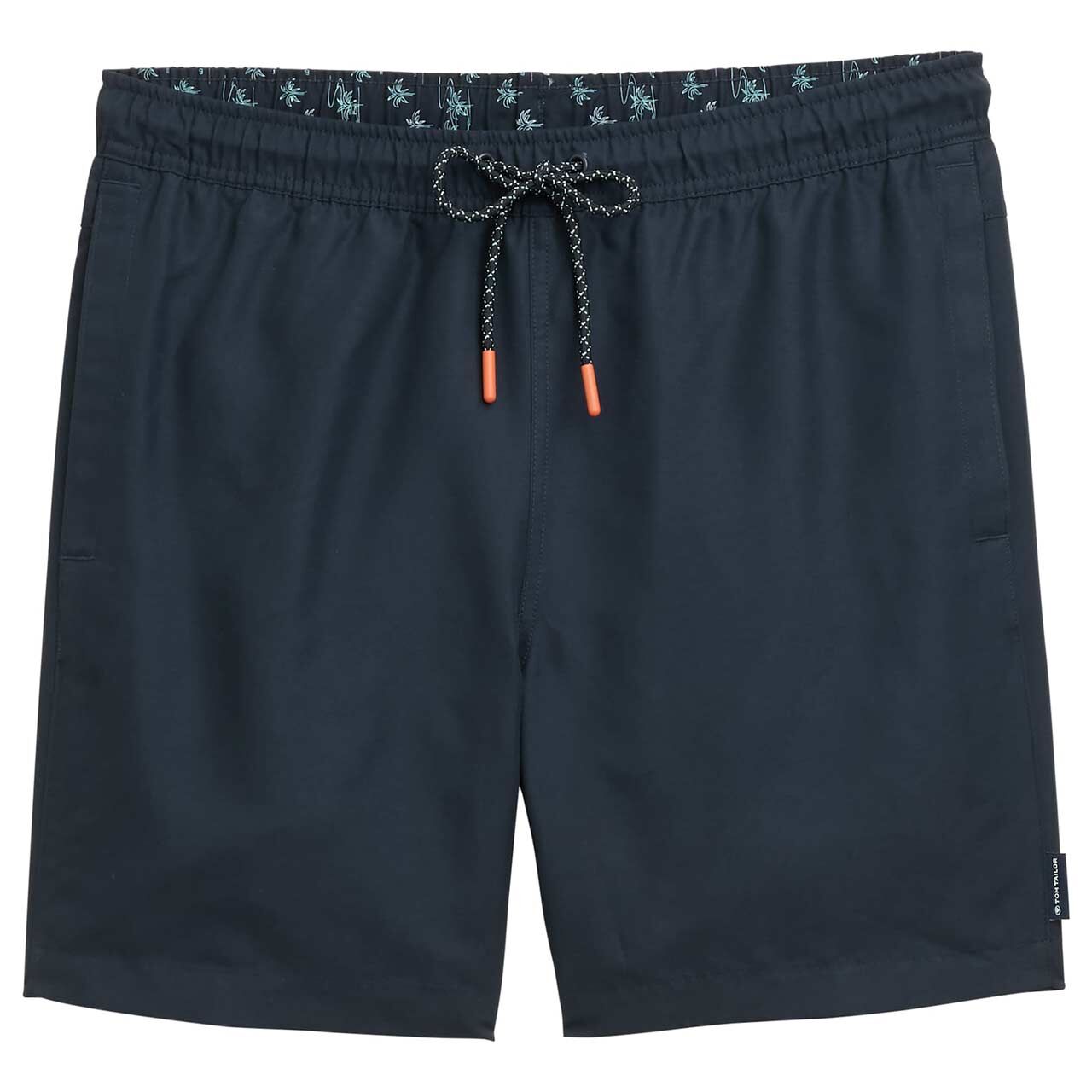 Herren Swim Shorts von Tom Tailor in Dunkelblau, Vorderansicht