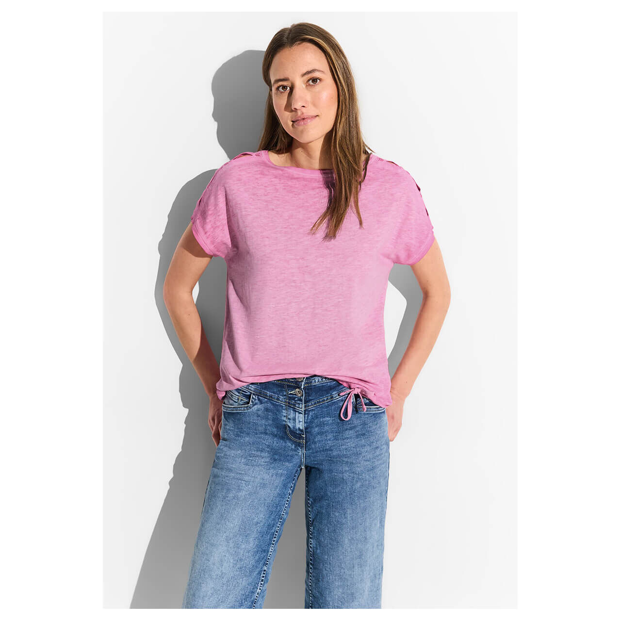 Cecil Damen T-Shirt GMD bloomy pink