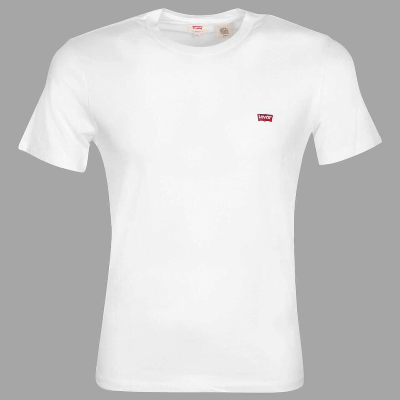 levis-shirt-herren-white-0000-vornepaZNc7Zawnq8H Levis Herren T-Shirt in Weiß, FarbNr. 0000