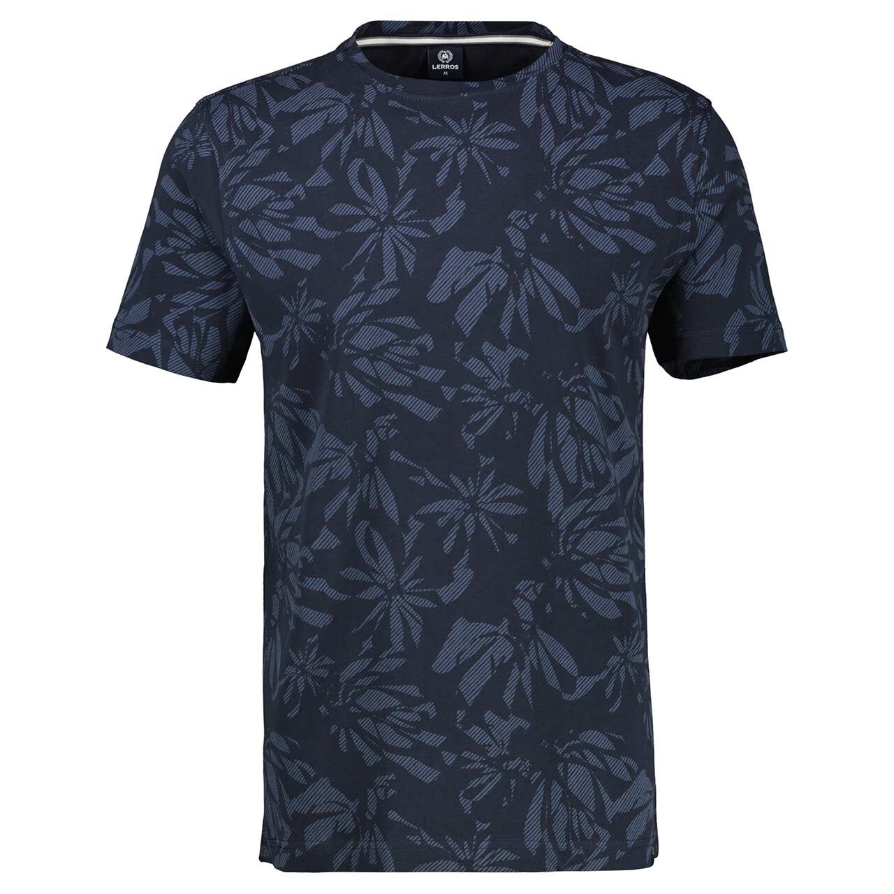 Lerros Herren T-Shirt classic navy printed