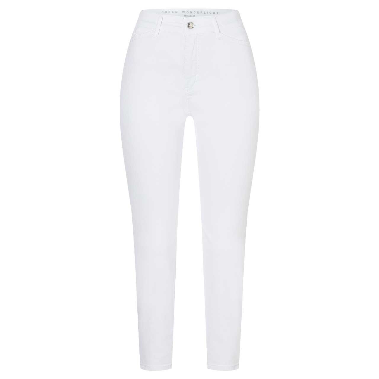 Damen 7/8 Jeans  Dream Summer von MAC in Weiß, Vorderansicht