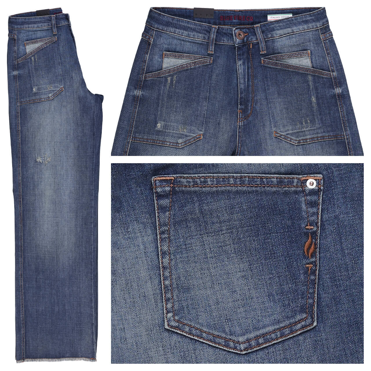 Blue Fire Judy Jeans italian destroy Blue Fire Judy Jeans italian destroy