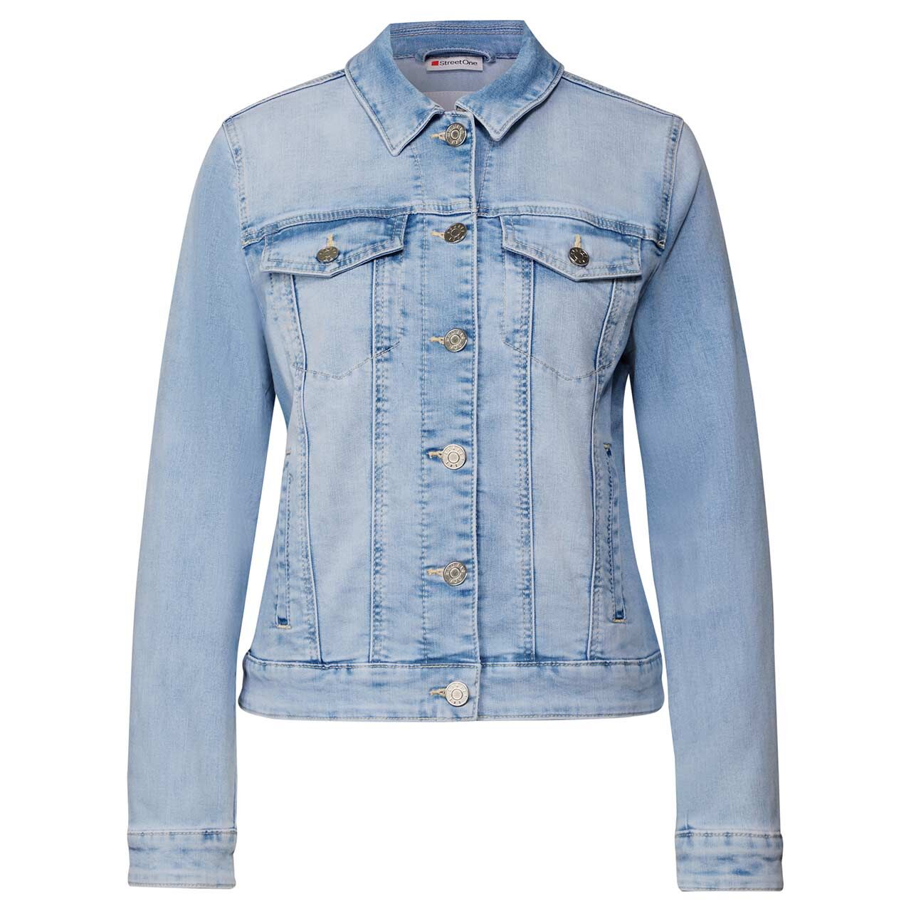 Street One Damen Jeansjacke ultra bleached wash Street One Damen Jeansjacke ultra bleached wash