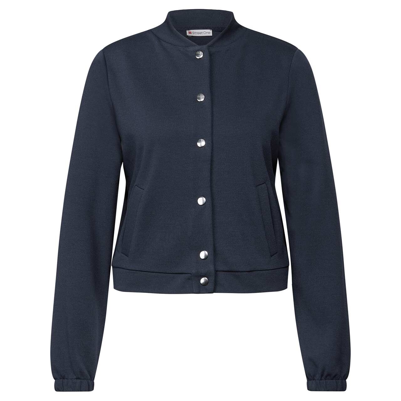 Street One Damen Sweatjacke Short Jacket deepwater blue