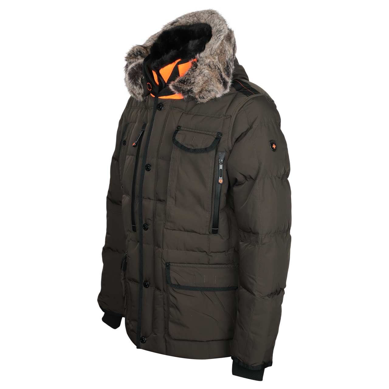 Herren Jacke Marvellous von Wellensteyn in Dunkelgrün, Seitenansicht
