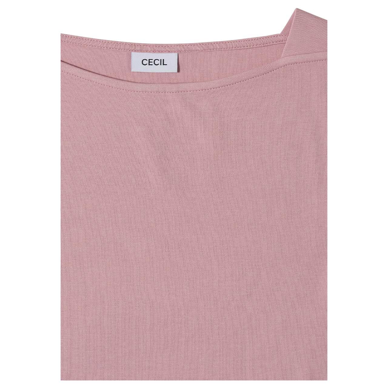 Cecil Damen 3/4 Arm Shirt Basic Boatneck velvet rose