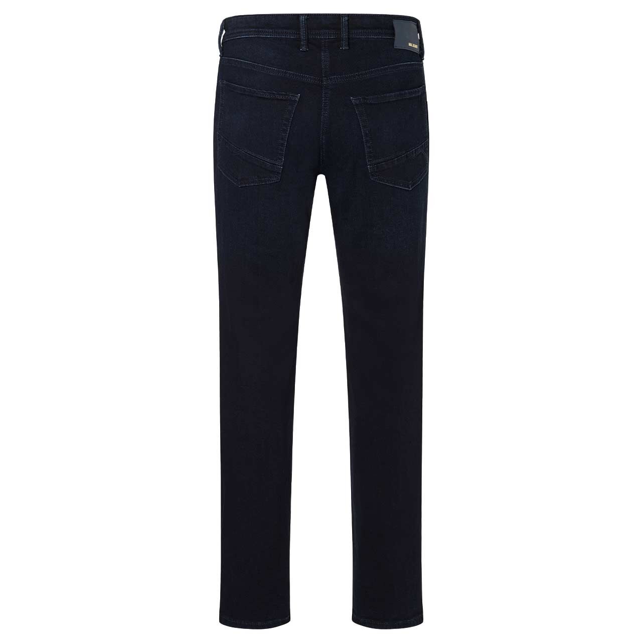 Stretch Herrenjeans Arne von MAC in Dunkelblau, Rückansicht