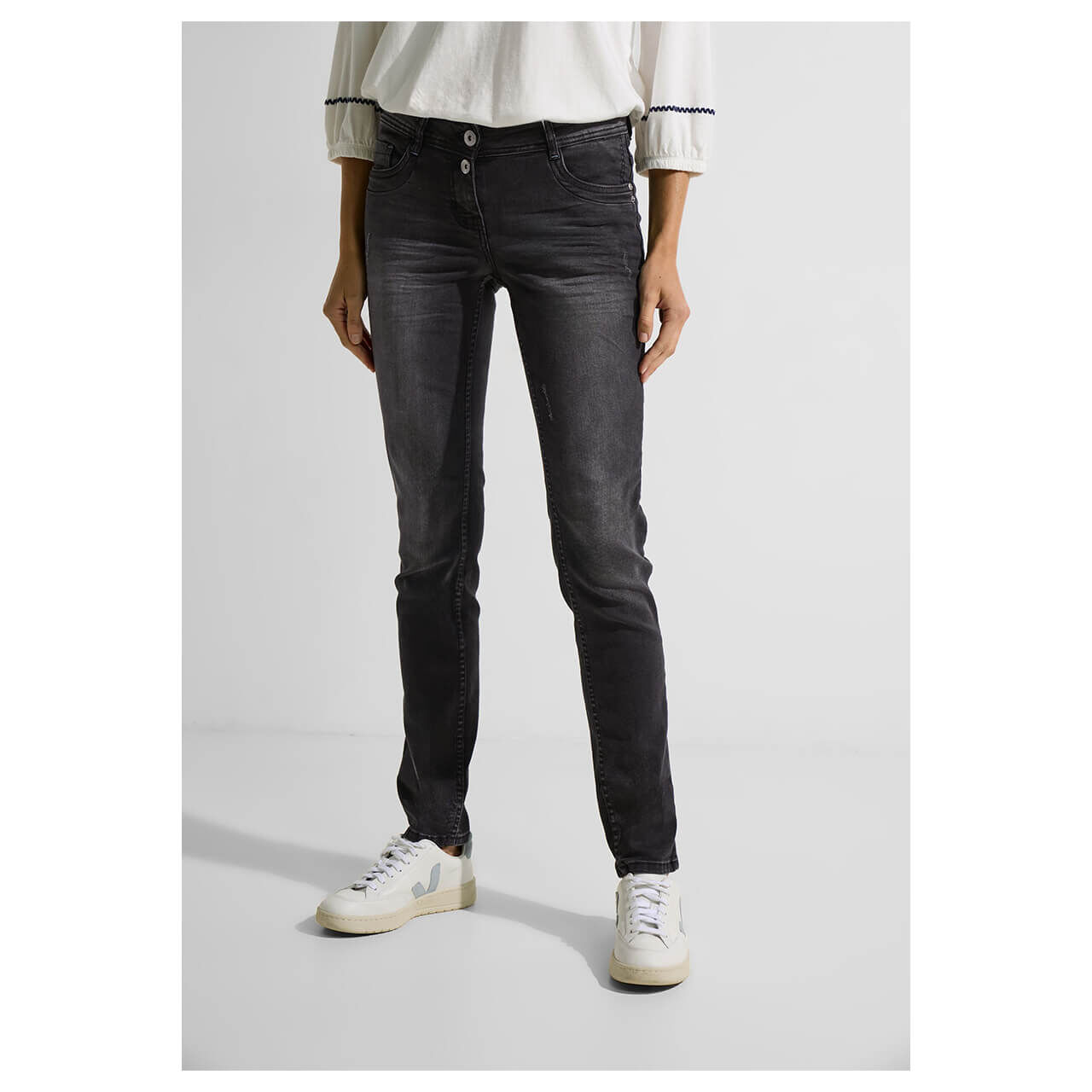 Cecil Scarlett Jeans authentic black wash