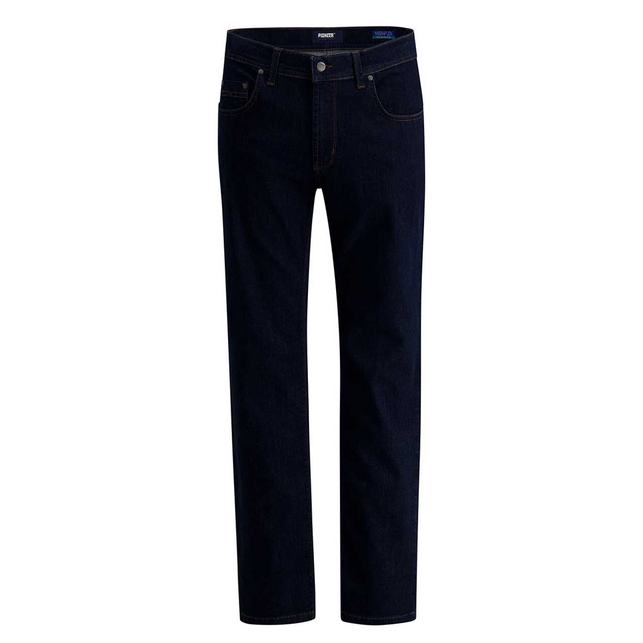 Stretch Herrenjeans Rando Megaflex in Dunkelblau von Pioneer, Vorderansicht
