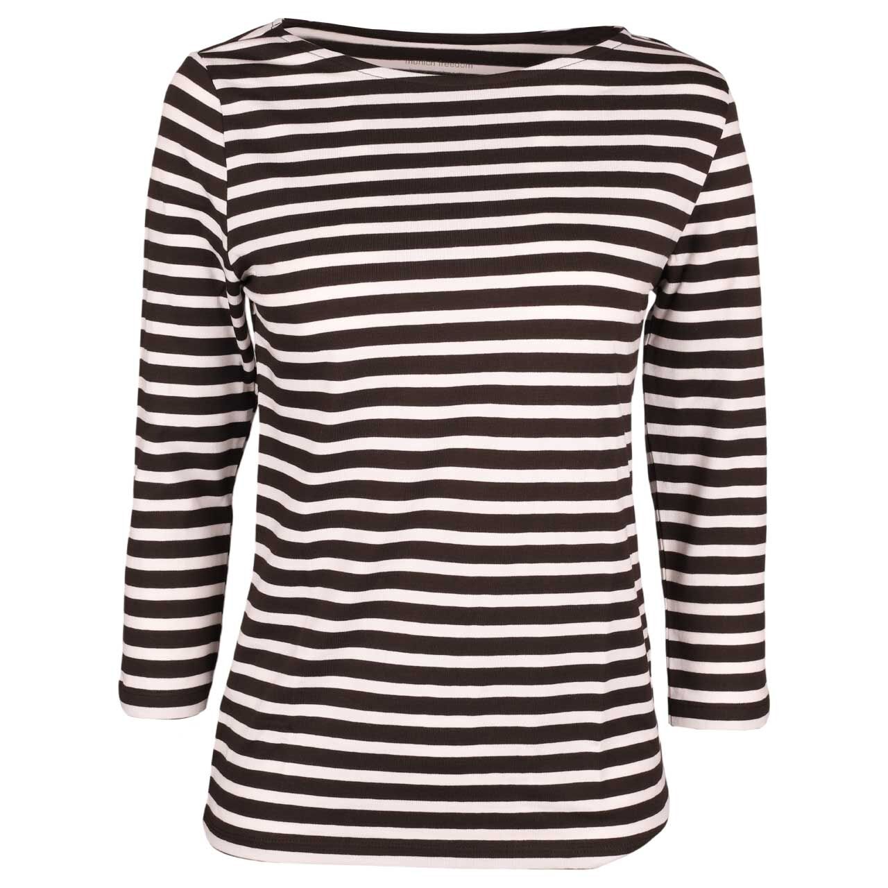 Munich Freedom Damen 3/4 Arm Shirt espresso/offwhite