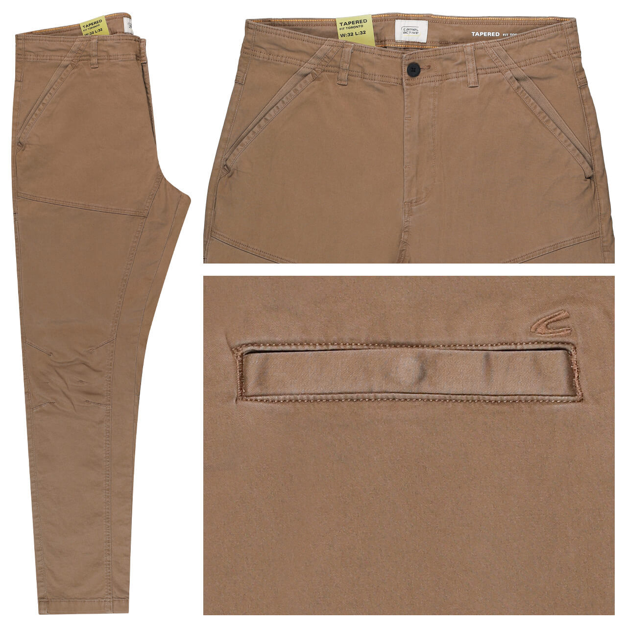 Camel active Toronto Chino Baumwollhose sepia brown