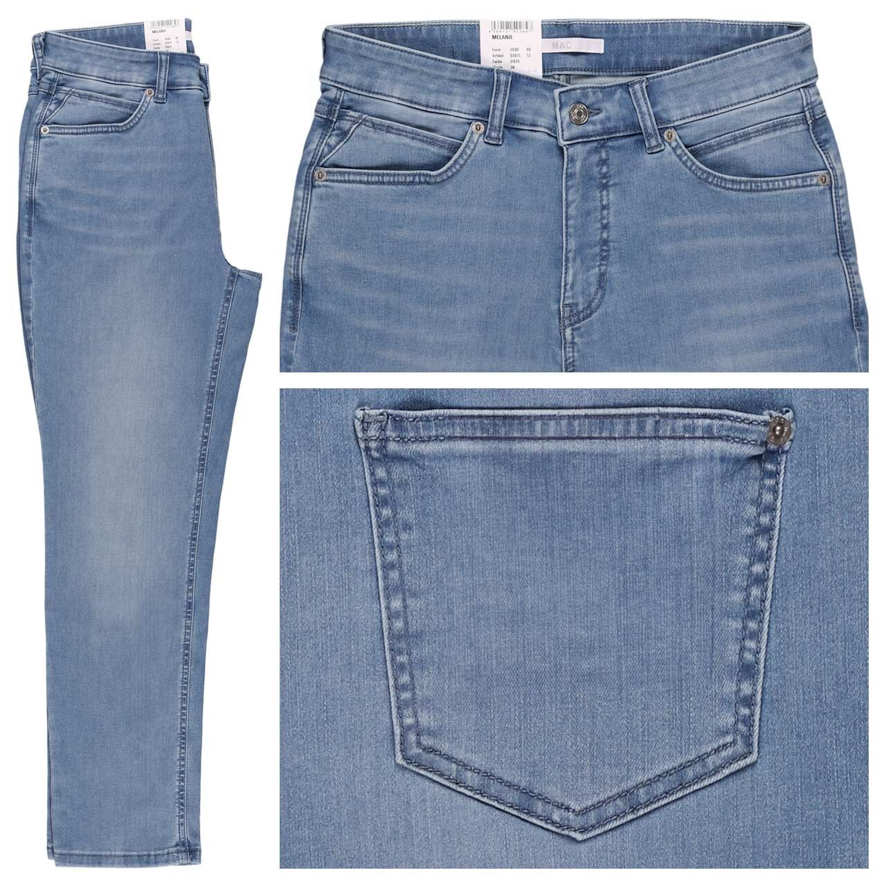 MAC Melanie Jeans baby blue