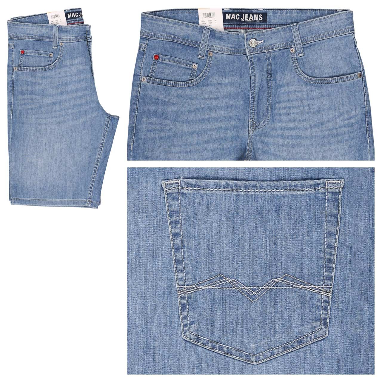 MAC Arne Jeans Bermuda authentic light blue used