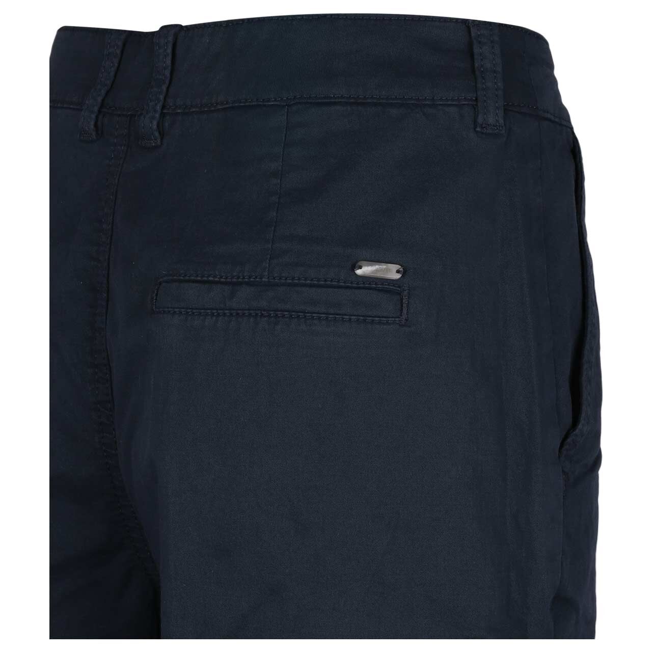 Damen Culotte 7/8 Hose von s.Oliver in Dunkelblau, detaillierte Rückansicht