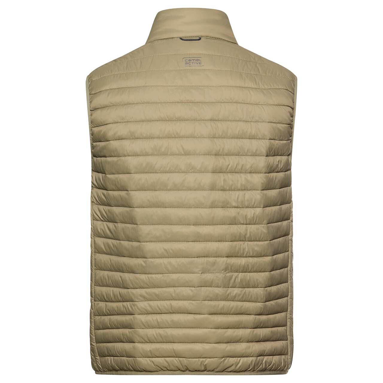 Herren Weste von Camel active in Olivgrün, Rückansicht