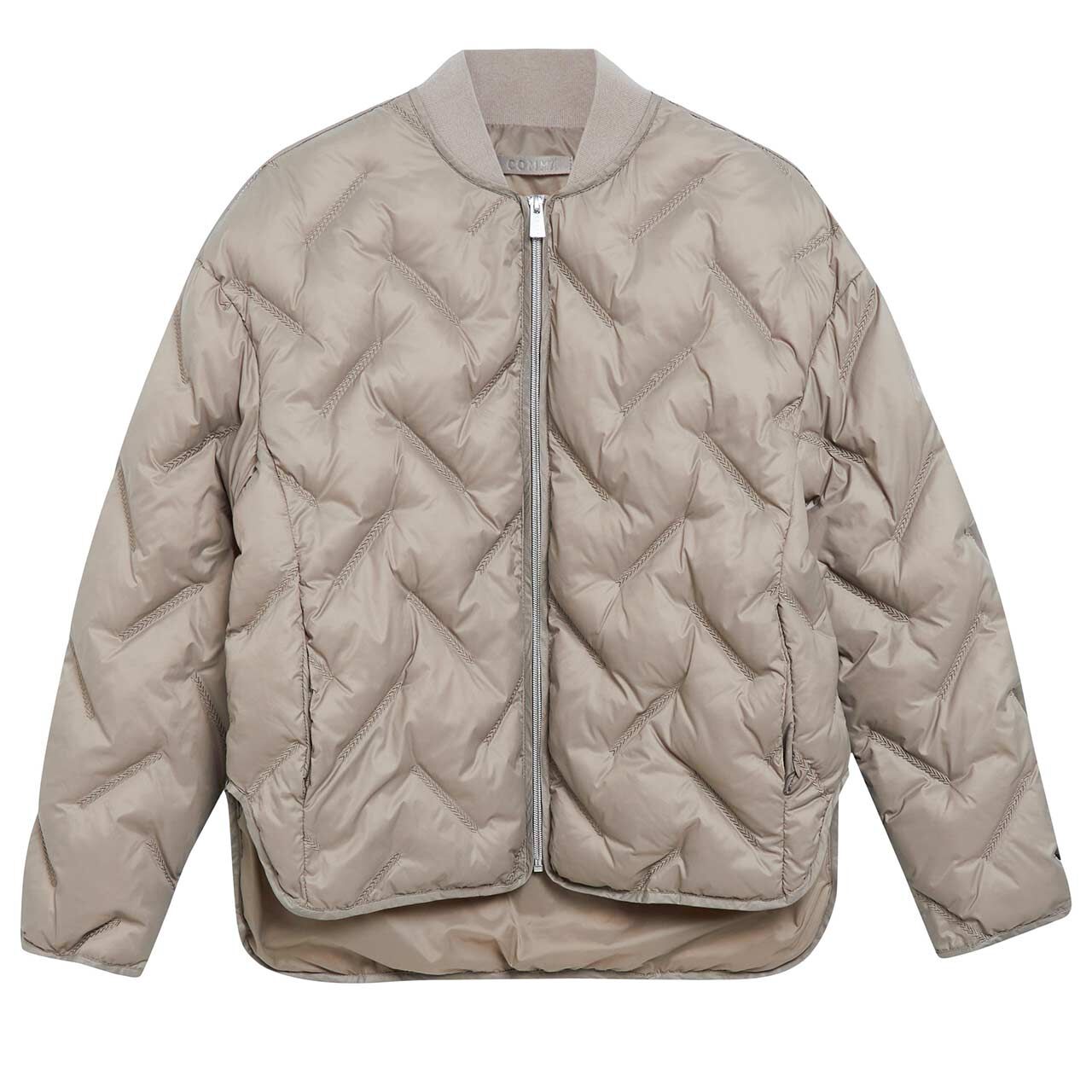 Comma Damen Jacke taupe