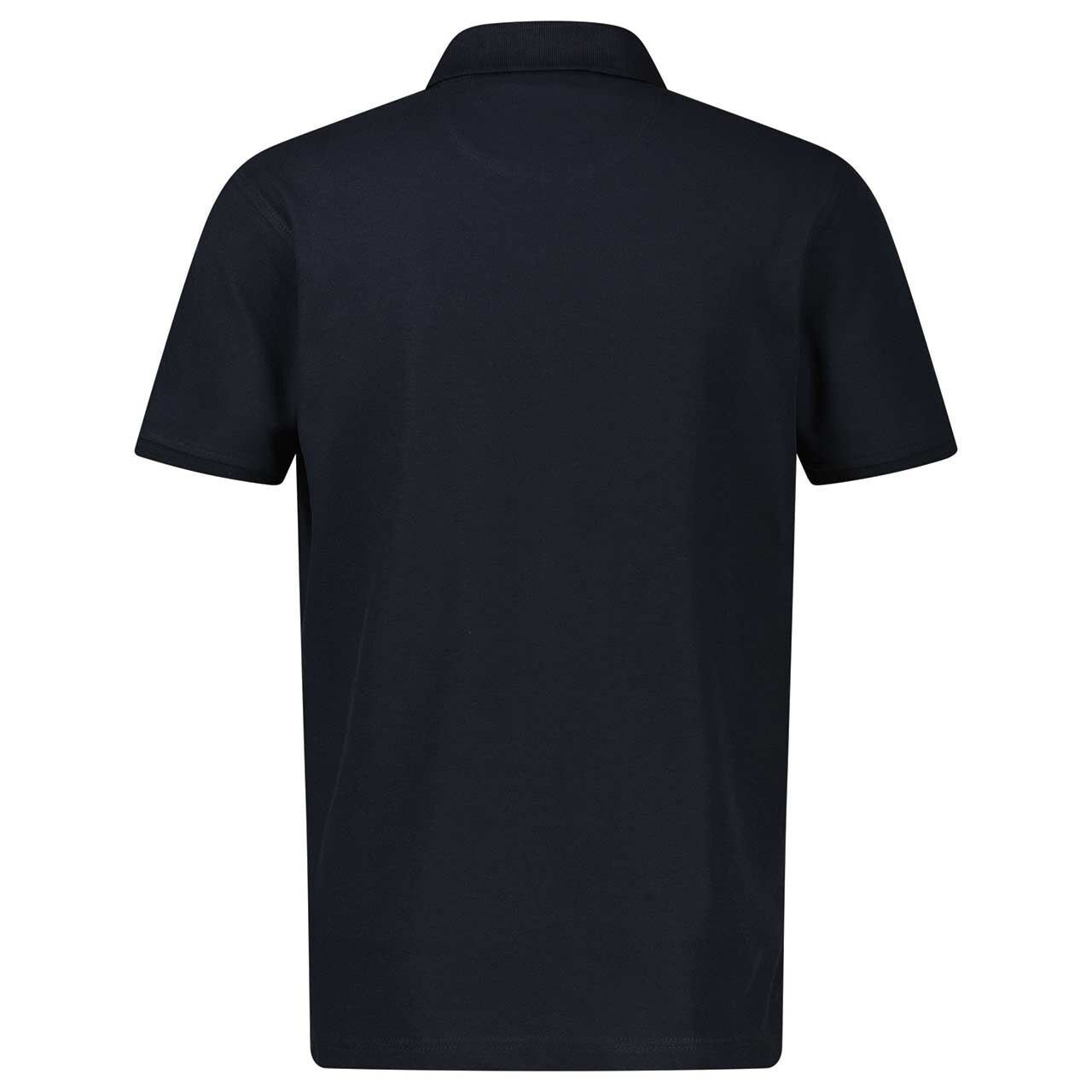 Herren Piqué Poloshirt von Lerros in Dunkelblau, Rückansicht