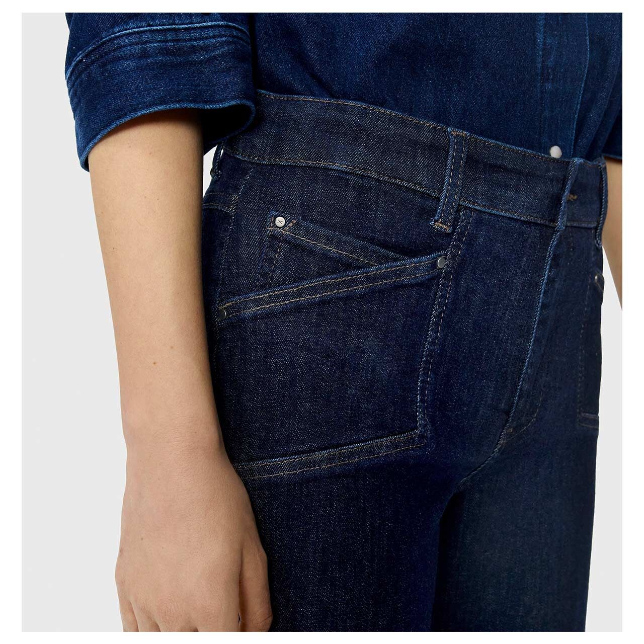 MAC Dream Culotte Ankle Jeans fashion rinsed pocket