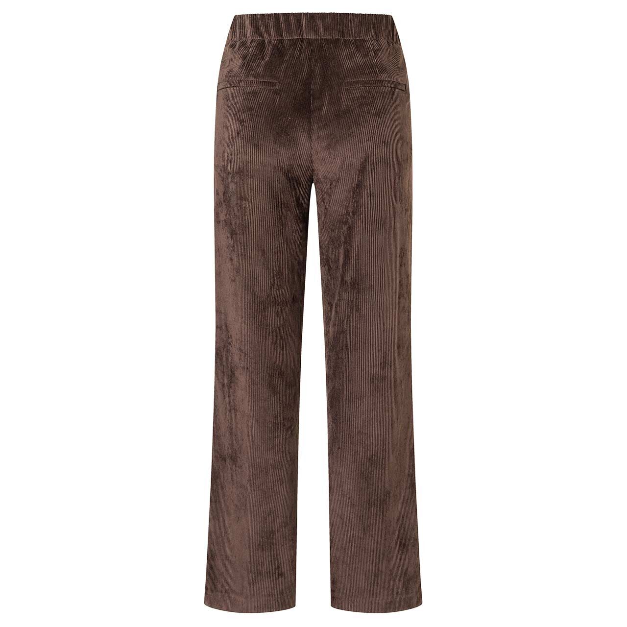 Damen Cordhose Chiara von MAC in Dunkelbraun, Rückansicht