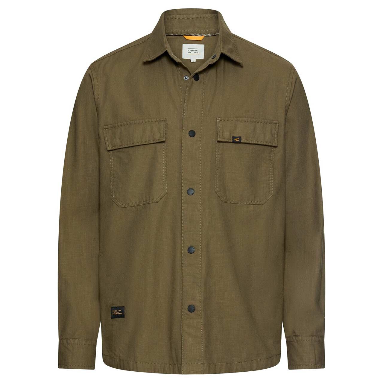 Camel active Herren Hemdjacke deep olive