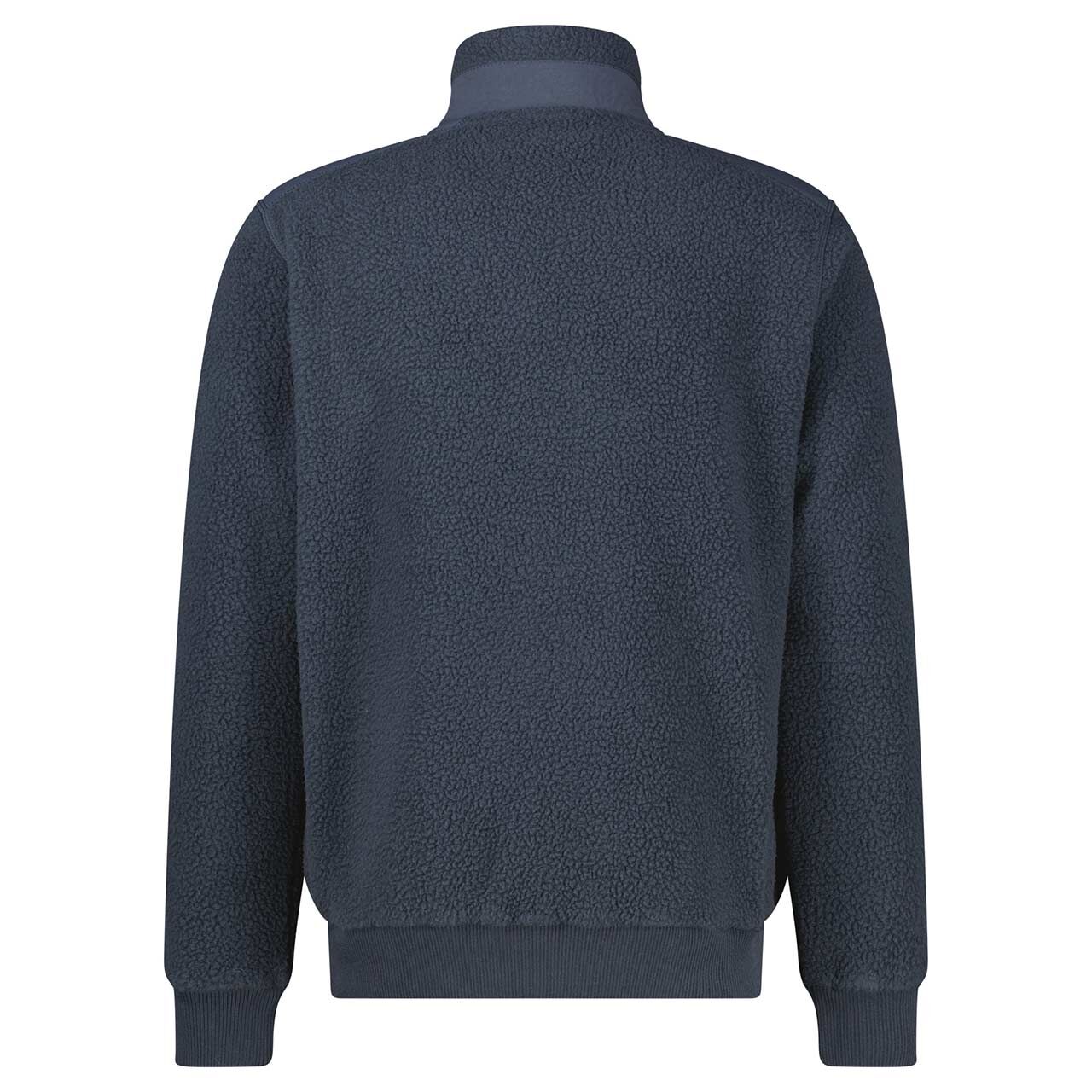 Herren Teddyjacke von Lerros in Dunkelblau, Rückansicht