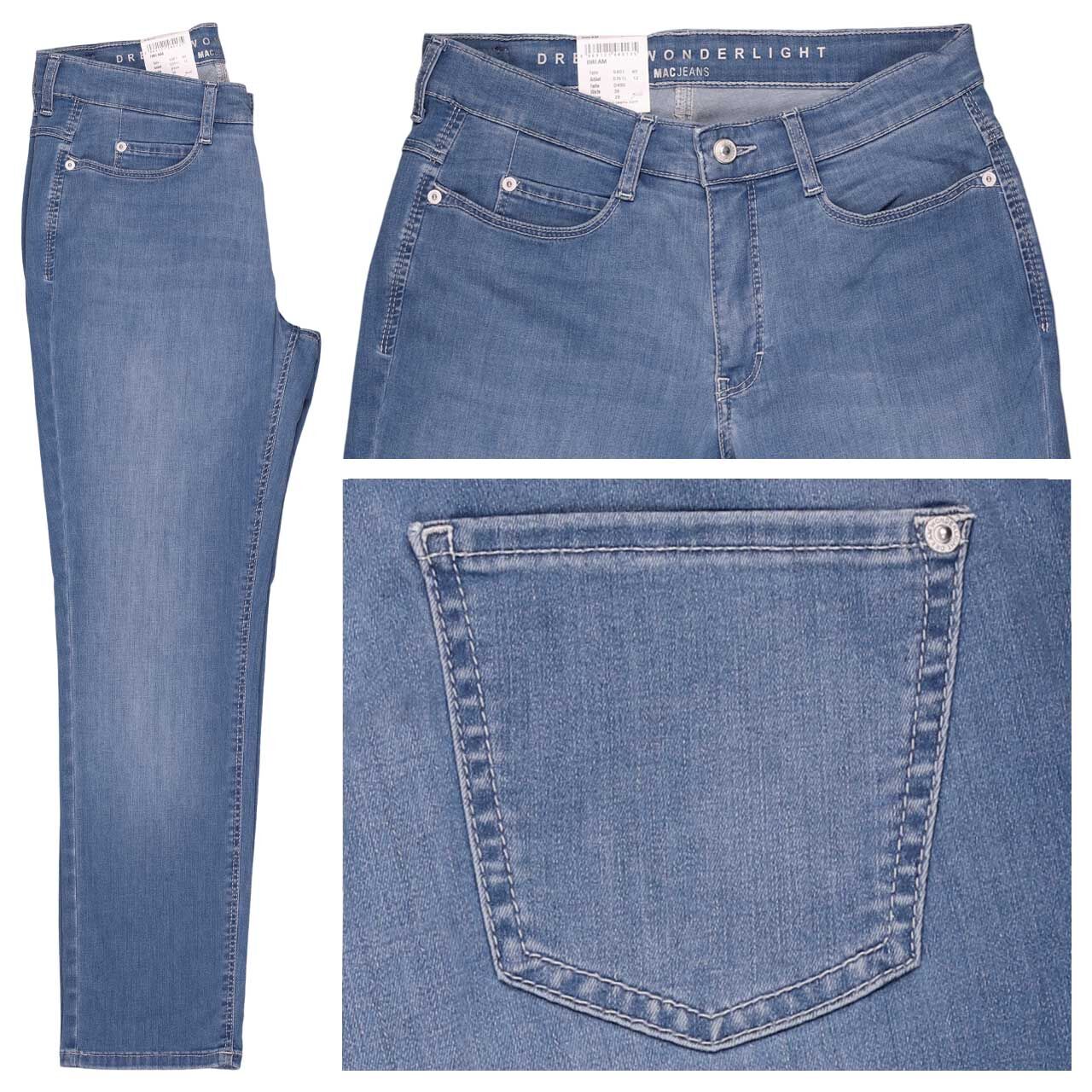 MAC Dream Jeans mid blue wash wonderlight