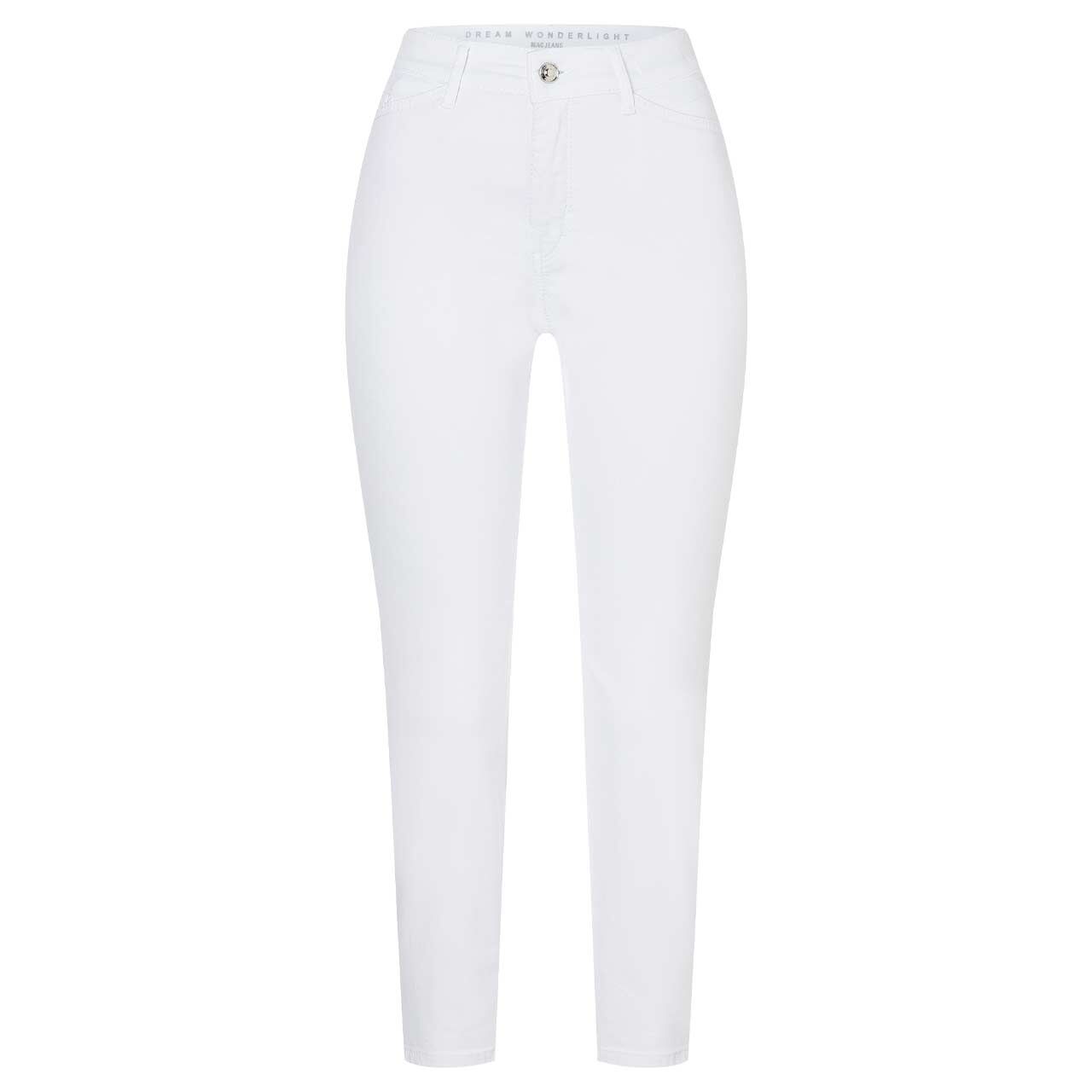 Damen 7/8 Jeans  Dream Summer von MAC in Weiß, Vorderansicht