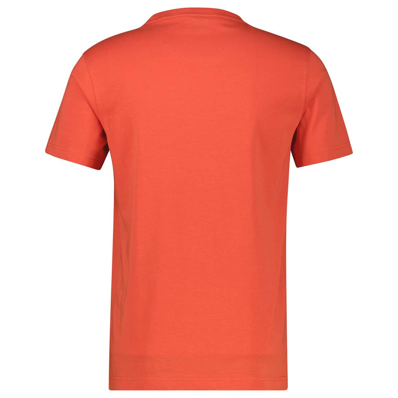 Herren T-Shirt von Lerros in Rot, Rückansicht