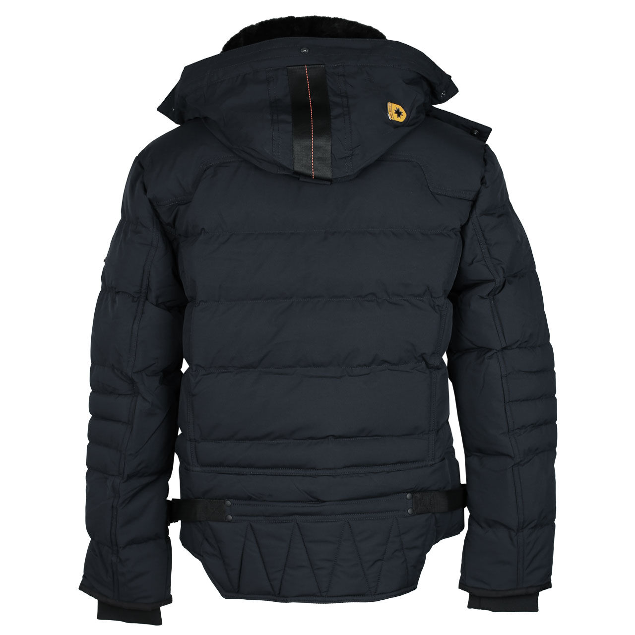 wellensteyn-jacke-stardust-midnightblue-hinten Herren Jacke Starstream von Wellensteyn in Mitternachtsblau, Rückansicht