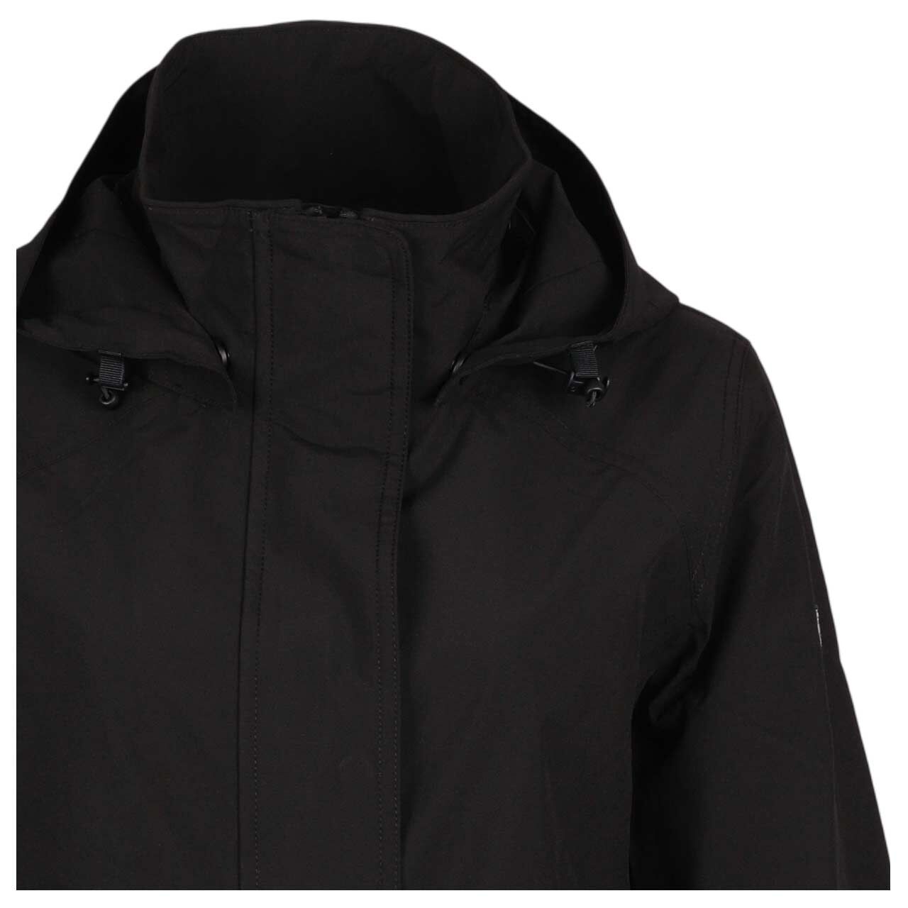 Damen Jacke Tirol von Wellensteyn in Schwarz, detaillierte Vorderseite