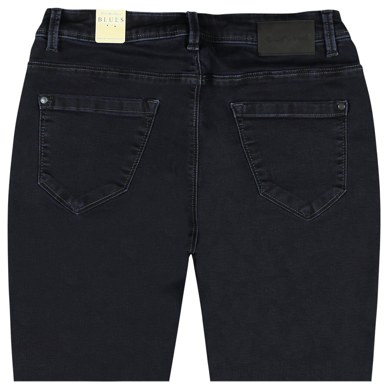 redbutton-jeans-jimmy-deep-blue-3706-hinten Red Button Jeans Jimmy für Damen in Dunkelblau