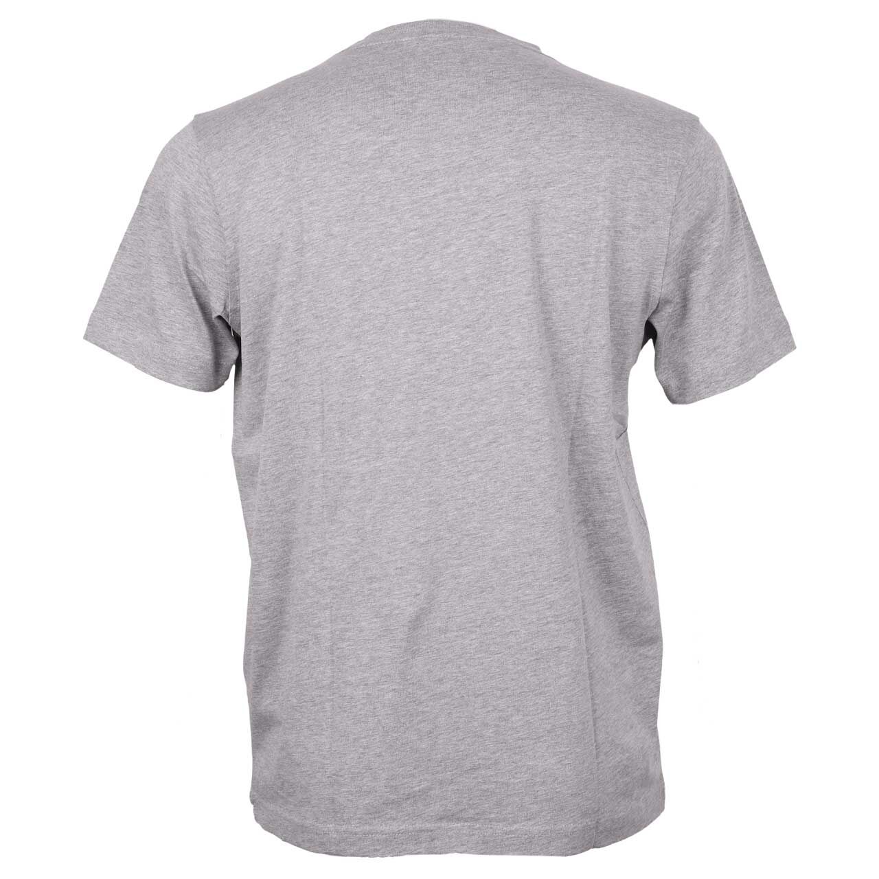 Herren T-Shirt von Lerros in Grau meliert, Rückansicht