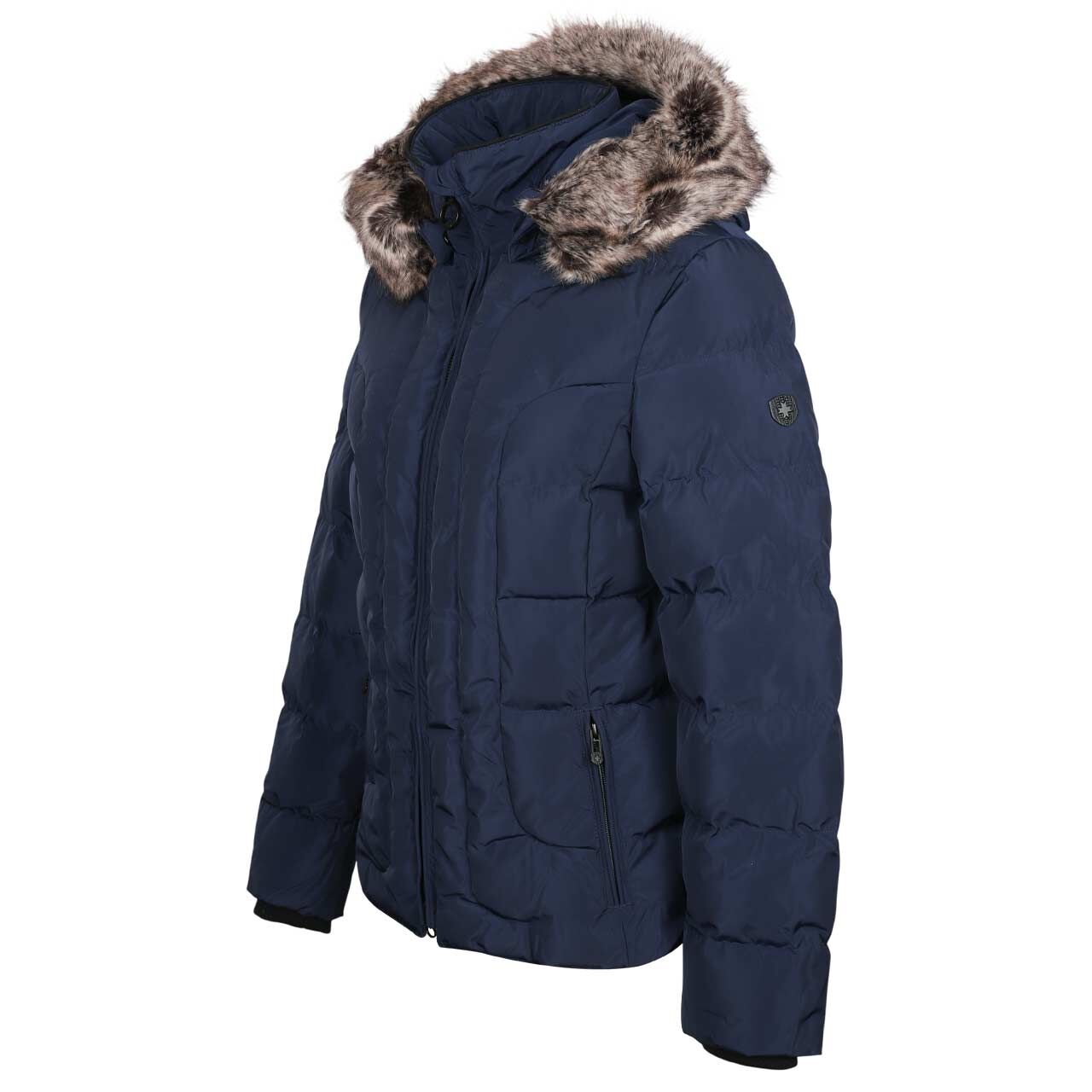 Damen Jacke Astoria Short von Wellensteyn in Dunkelblau, Seitenansicht