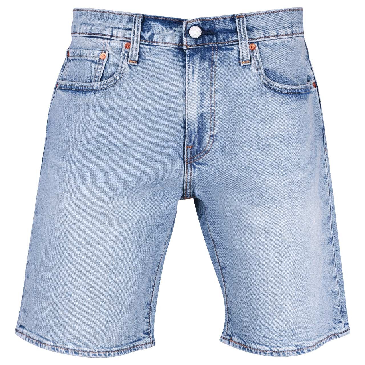 Levi's® 405 Herren Jeans Bermuda light blue washed Levi's® 405 Herren Jeans Bermuda light blue washed