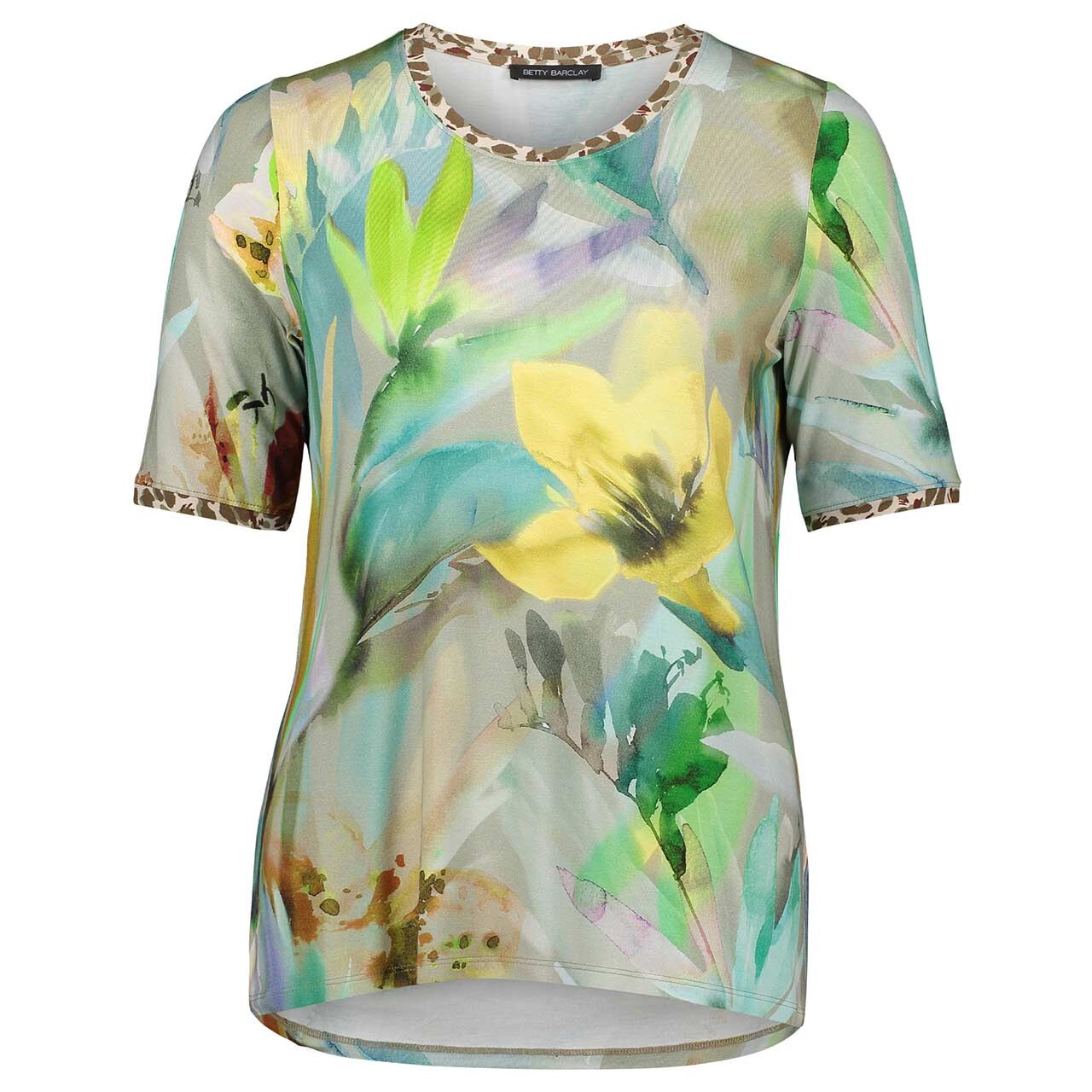 Betty Barclay Damen T-Shirt mint nature print