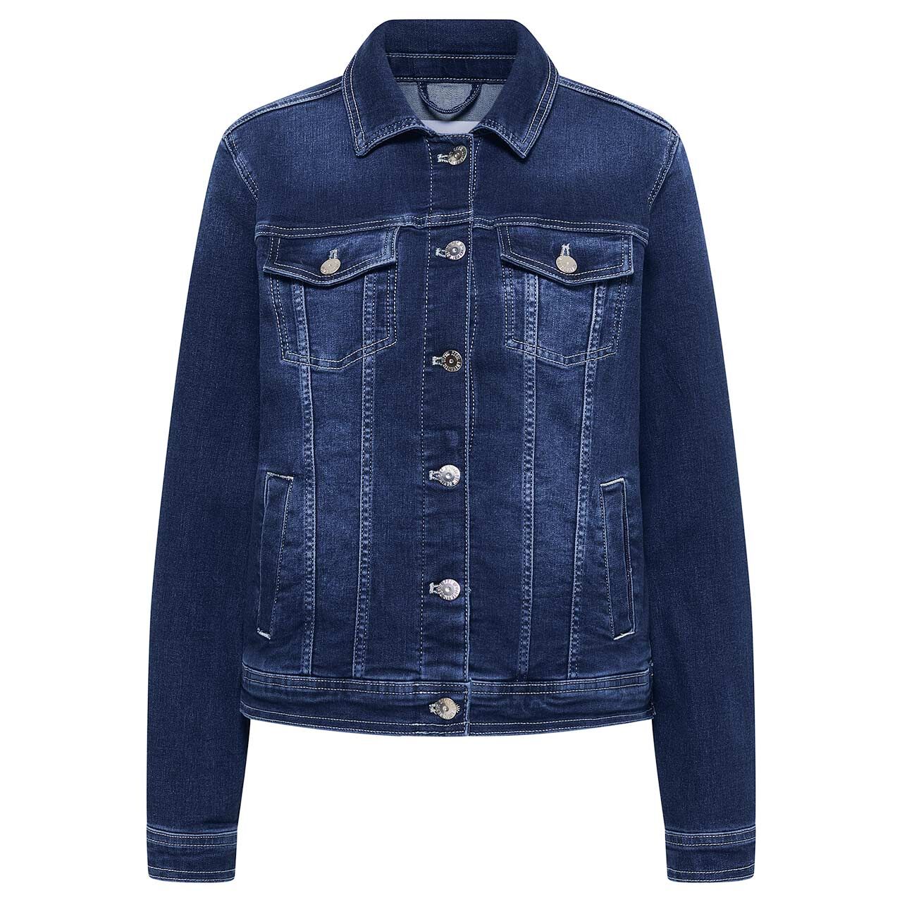 Cecil Damen Jeansjacke mid blue washed