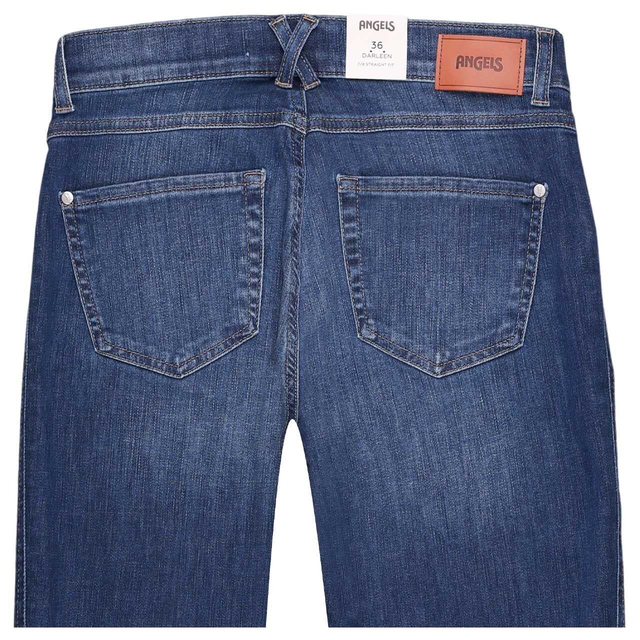 Damen 7/8 Jeans Darleen Fresh von Angels in Blau verwaschen, detaillierte Rückansicht