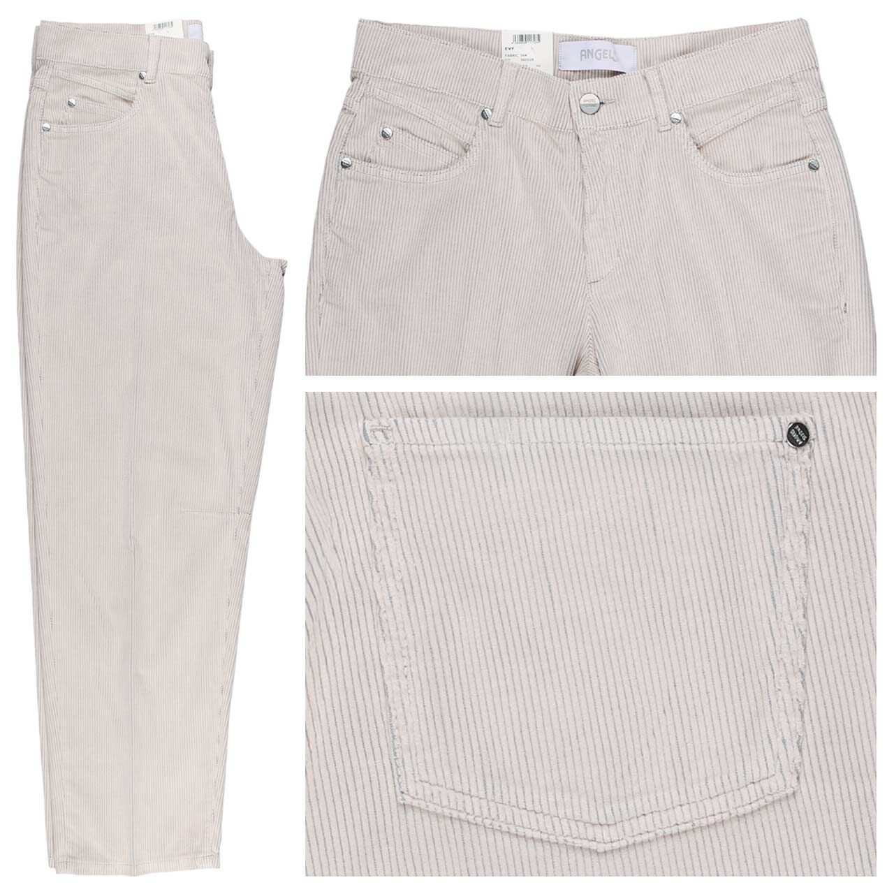 Angels Evy Barrel Ankle Cordhose champagner