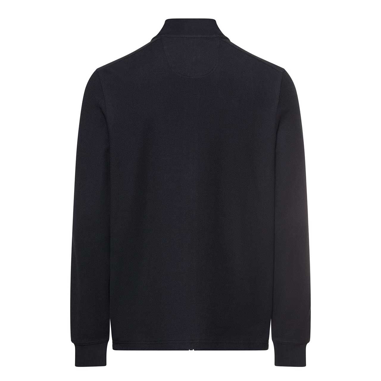 Herren Sweatjacke von Camel active in der Farbe Dunkelblau, Rückansicht