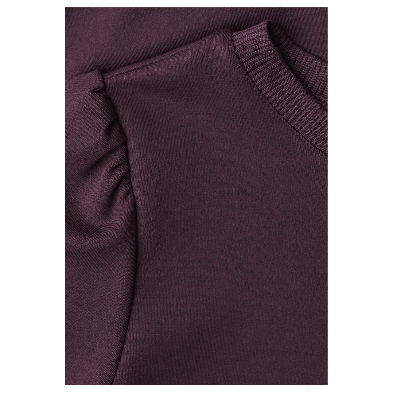 Street One Studio Damen T-Shirt Puff Sleeves very berry