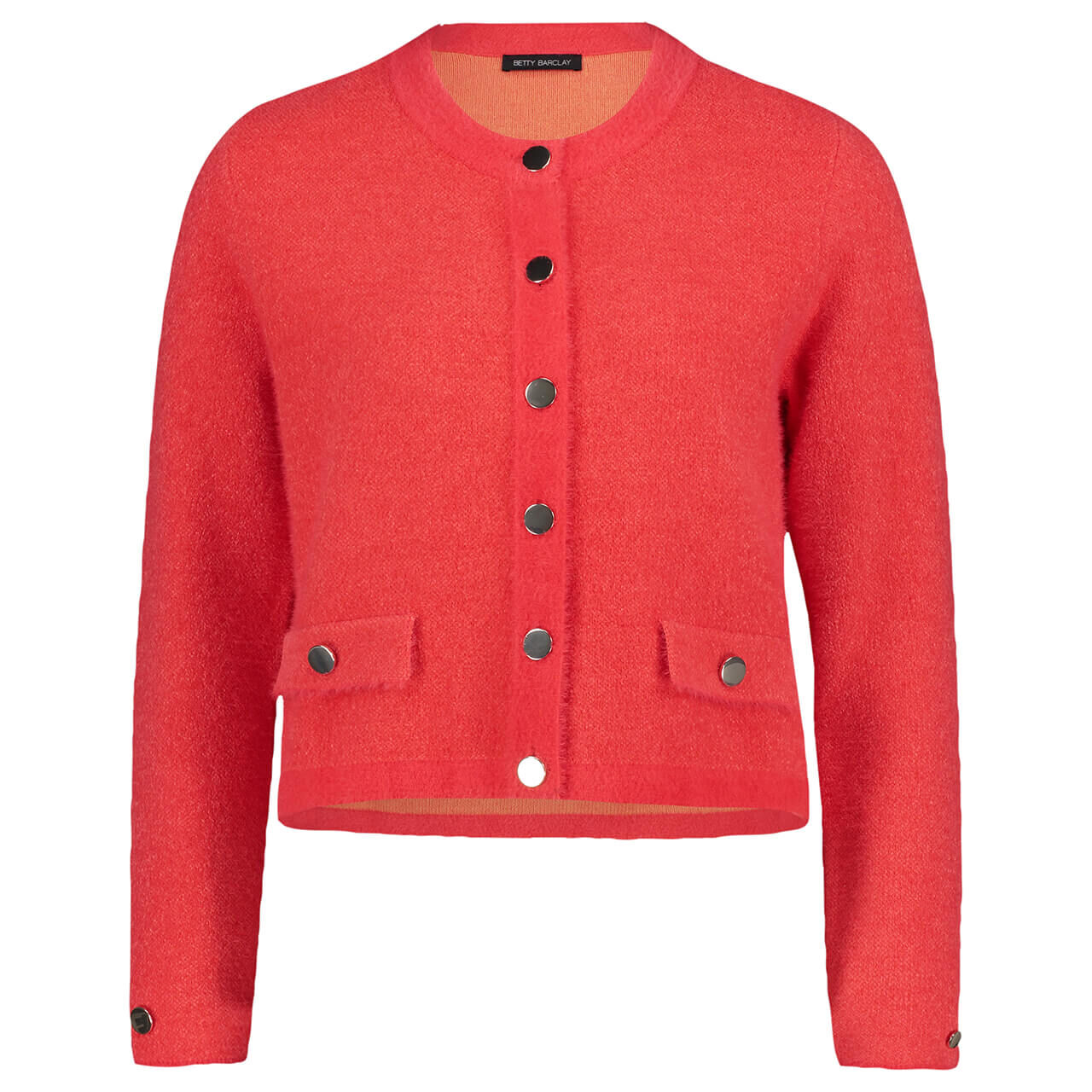 Betty Barclay Damen Strickjacke poppy red