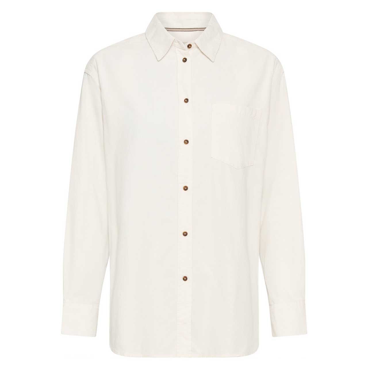 Camel active Damen Langarm Cord Bluse milk white Camel active Damen Langarm Cord Bluse milk white