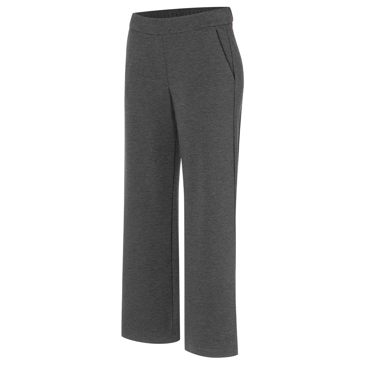 Stretch Damenhose Chiara von MAC in Dunkelgrau meliert, Seitenansicht