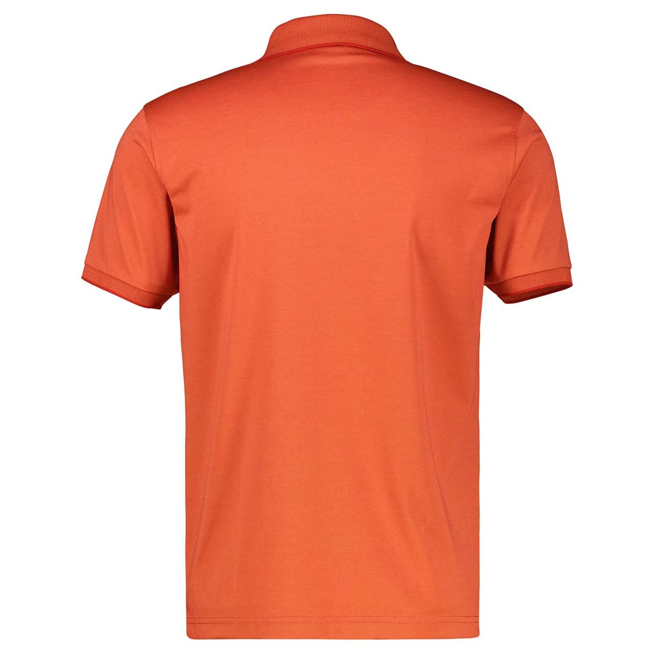 Herren Poloshirt von Lerros in Hellrot, Rückansicht