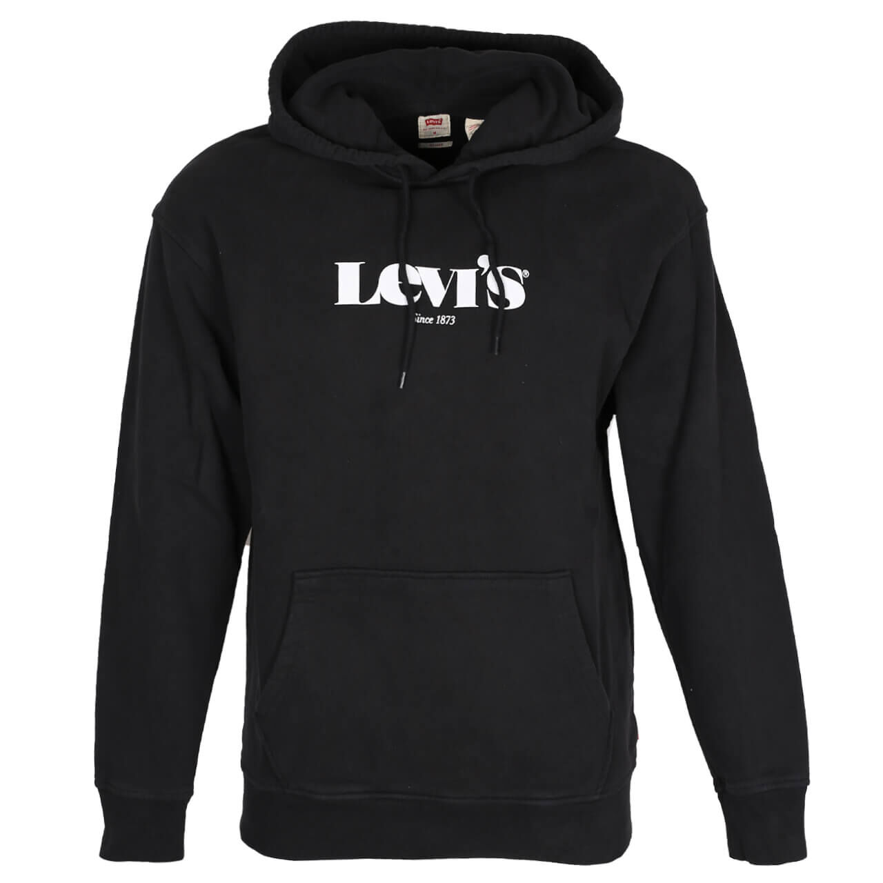 Levis Logo Hoodie Sweatshirt für Herren in Schwarz, FarbNr.: 0039