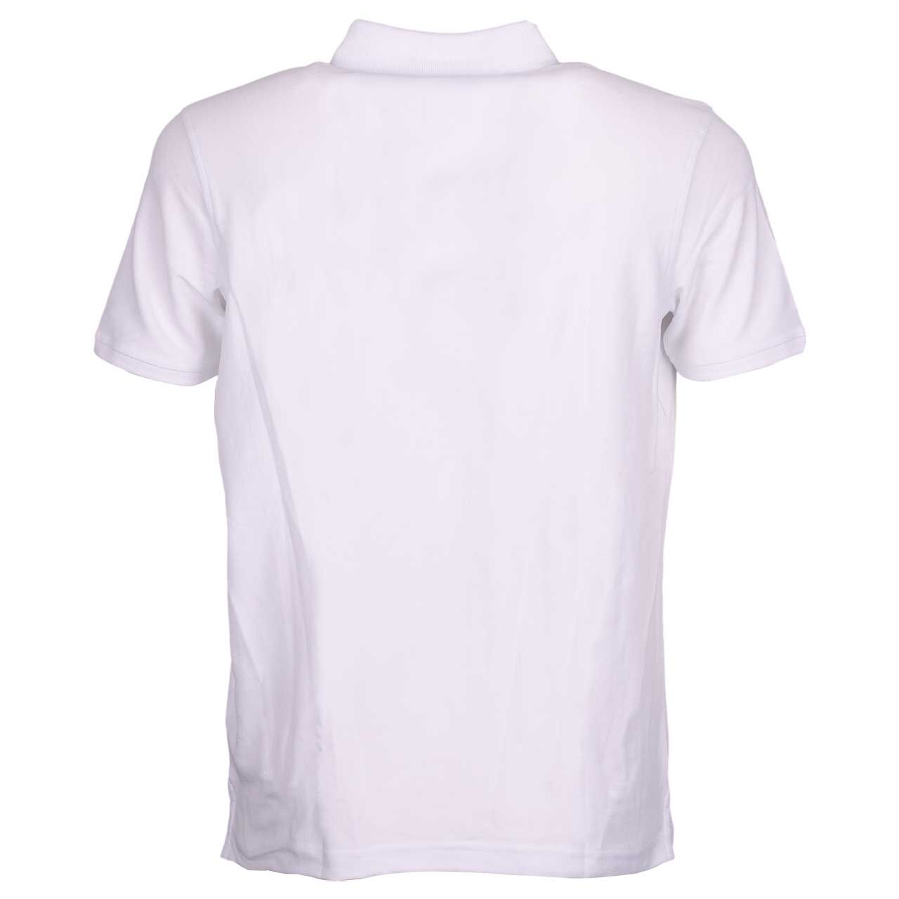 Herren Piqué Poloshirt von Lerros in Weiß, Rückansicht