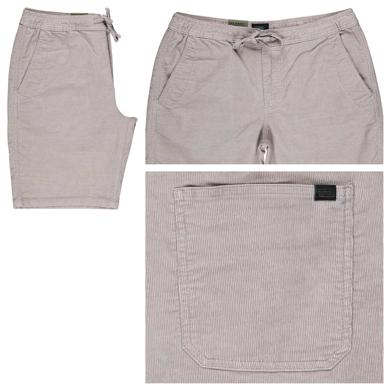 Camel active Woodstock Cord Bermuda light beige