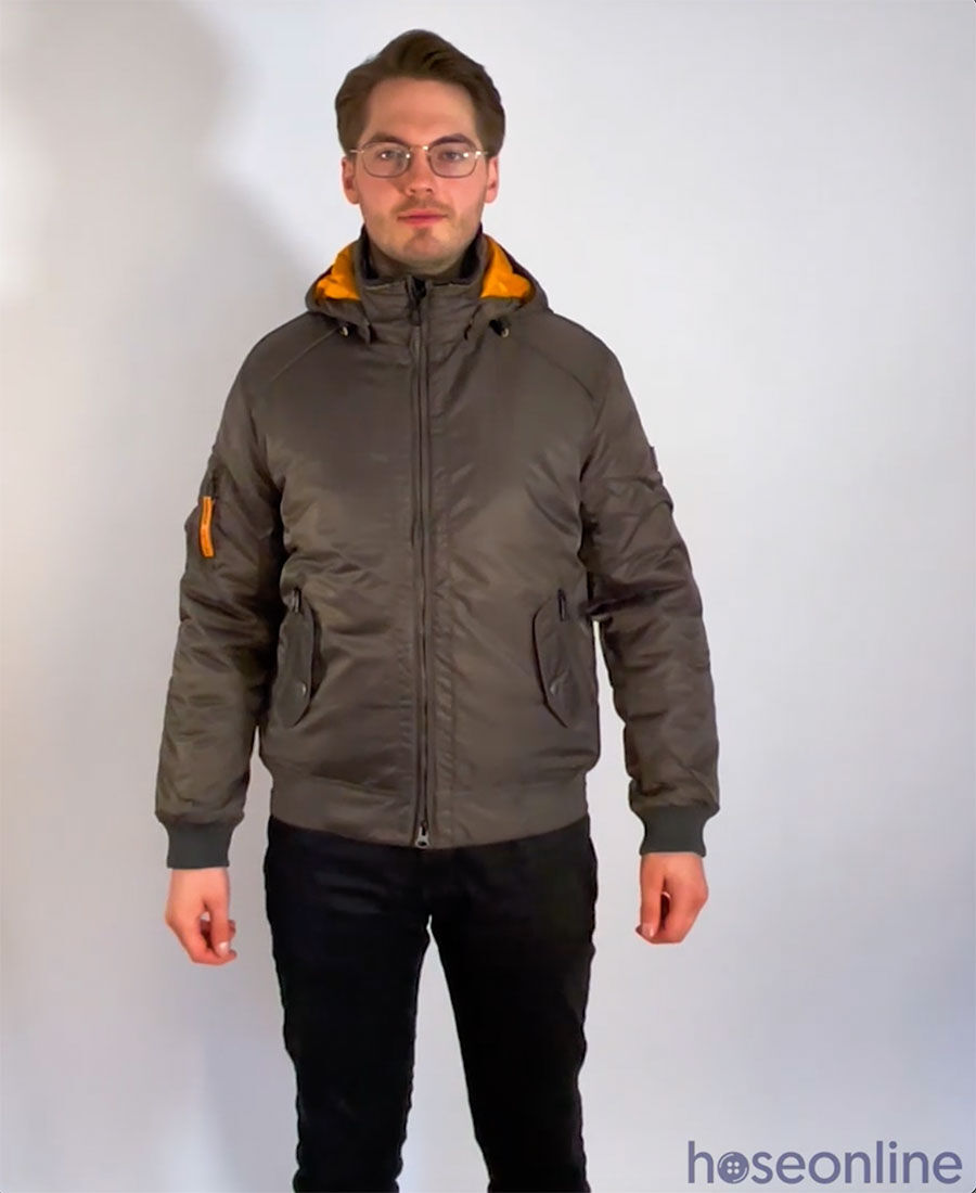 Wellensteyn Cicero Winter Herren Jacke darkarmy