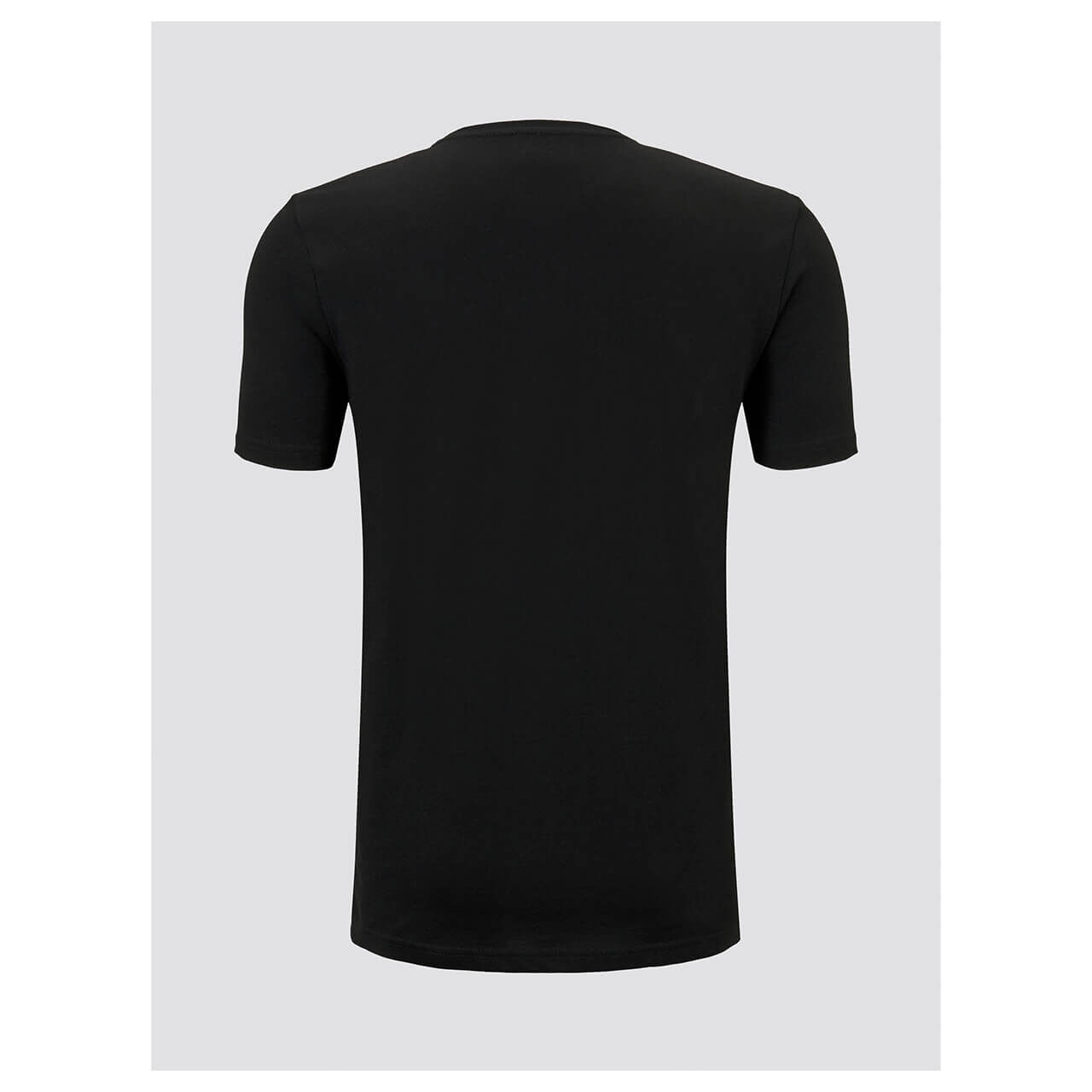 Tom Tailor Herren T-Shirts black Tom Tailor Herren T-Shirts black