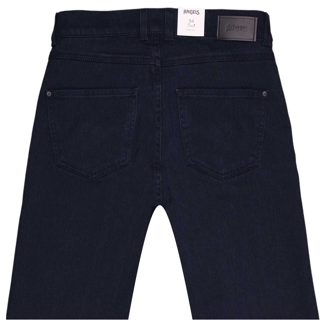 Damenjeans Lara von Angels in Dunkelblau, detaillierte Rückansicht